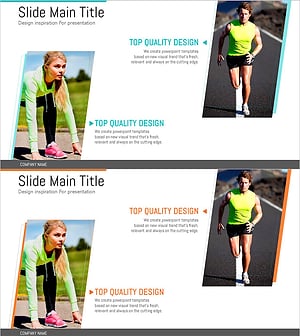 준비 운동 안내 슬라이드 템플릿 - 효과적인 프로그램 소개