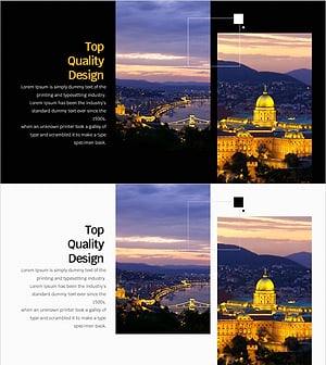 Elegant Business Presentation Design – Emphasizing Quality and Achievement