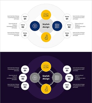 Sector-specific Systems and Strategies – Overlapping Diagram in Modern Design