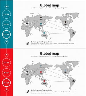 Show Global Routes - Global Network Diagram