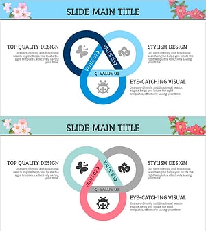 동 식물 연결 다이어그램 - 자연과 생명의 연결