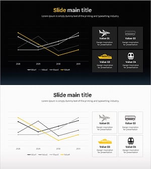 라인 차트로 데이터 트렌드 분석 – 전문성과 시각적 영감