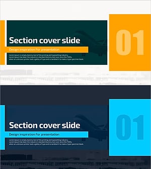 여행투어 와이드 템플릿 간지 – 여행의 시작을 알리는 커버슬라이드
