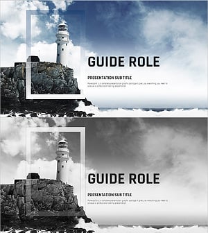Sea Lighthouse Guide Template – Professional and Friendly First Impression