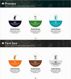3가지 방법 안내 슬라이드 – 사업 추진 전략