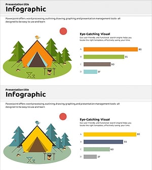 Market Trend Horizontal Bar Graph – The Perfect Choice for Market Analysis