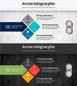 그림 도구 전략을 시각화한 인포그래픽 슬라이드