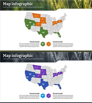 미국 지역별 친환경 농업 분포도 분석