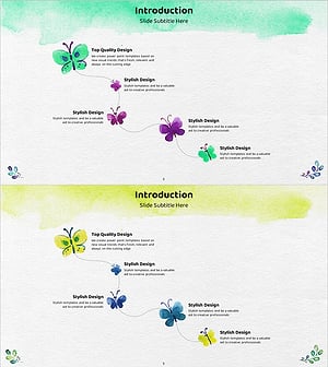 수채화 나비 회사연혁 – 사업비전 및 추진전략