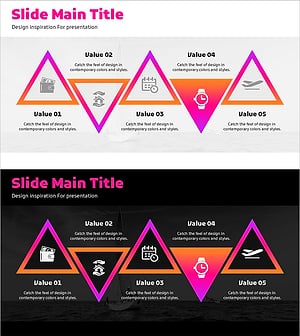 숙소 예약 다이어그램 – 사업 추진 전략을 효과적으로 전달