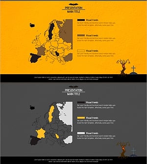 타겟 지역 조사를 위한 효과적인 시각화 슬라이드 – 성공적인 마케팅 전략