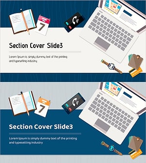 여행 계획 와이드 PPT 간지 – 편리한 정보 구성