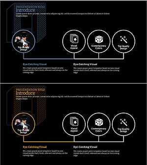 마술 인포그래픽 슬라이드 – 시각적 매력을 담은 혁신