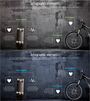 운동기구와 인포그래픽 요소 – 혁신적인 비즈니스 전략