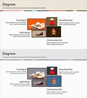 Introduction to Traditional Culture Slide – Visualized with Elegant Diagrams