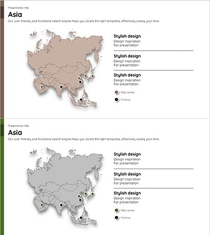 아시아 지도와 간단 분석 – 글로벌 네트워크 소개