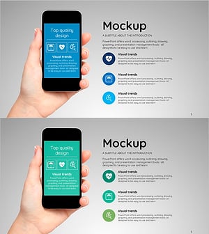 스마트 헬스 앱 소개 슬라이드 – 최상의 디자인과 기능