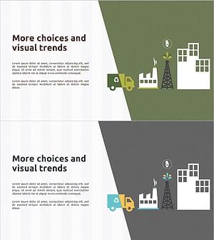 재생에너지 인포그래픽 페이지 – 지속 가능한 미래를 그리다