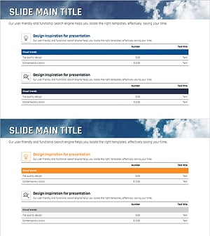 바다 등대 매출 및 수익표 – 청록색으로 효과 분석