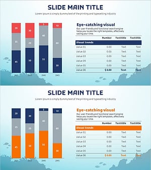 바다 일러스트 시장 동향 차트 – 시각적인 시장 분석