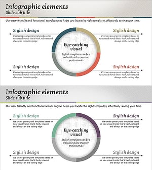 전통 무늬 확산 다이어그램 – 사업 전략과 비전