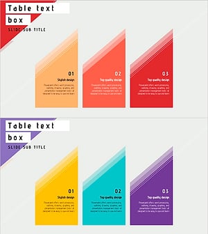 사선형의 텍스트 박스를 활용한 사업 전략 및 비전 슬라이드