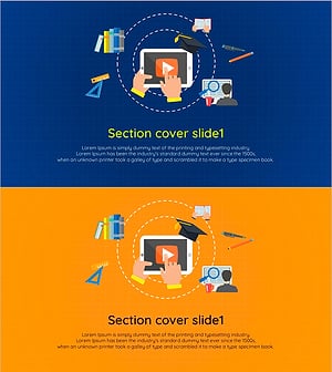 Online Training PPT Template – Section Slide01