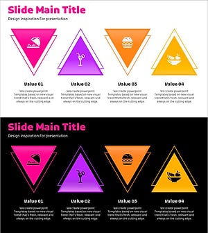 다양한 음식 다이어그램 – 비주얼로 즐기는 맛의 세계