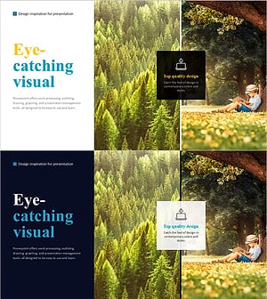 Nature Photography and the Title Slide – Perfect for Product Introductions