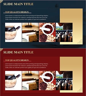 한국의 발효 문화 슬라이드 템플릿 소개