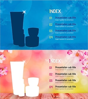 블라썸 코스메틱 템플릿 목차