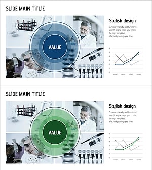 Infographic Slide for Data Visualization and Analysis