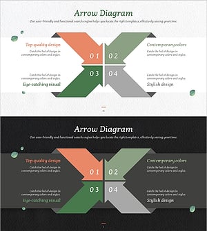 Convergence Arrow Illustration – Visualizing Business Vision and Strategy