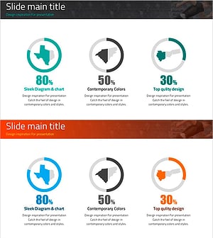 지역별 점유율 차트 – 시장 분석 도구