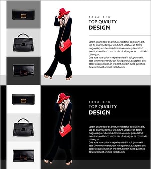 Red Point Fashion Introduction Slide – Effective Marketing Strategy