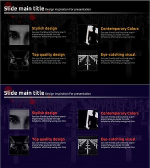 범죄 유형 소개 PPT 템플릿