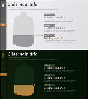 정장 실루엣 다이어그램 – 사업 전략 및 관리에 최적화