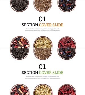 Oriental Medicine Template Section Slide 01