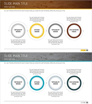 추진 체계 및 방안을 시각화한 다이어그램 슬라이드 – 명확한 전략과 실행 방안