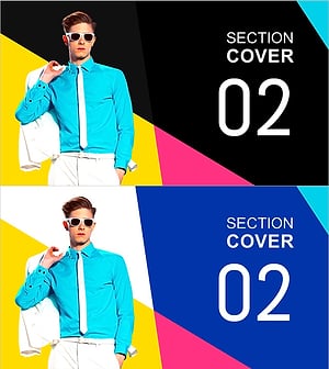 유니크 패션 템플릿 섹션 커버02 – 모던한 감각의 시작