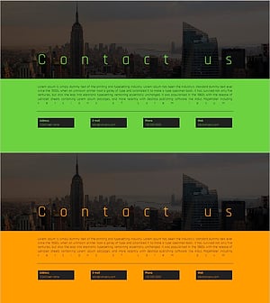 Contact Slide on City Images