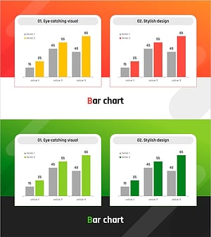 성장률 비교 그래프 – 시장 분석 자료로 최적화