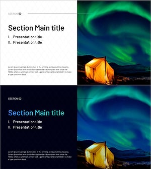 Nature-Inspired Template – Create Engaging Section Covers