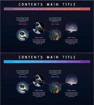 우주산업 프로그램 소개 다이어그램 - 혁신과 기술