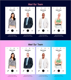 인물 프로필 사진 목업 – 실무에서의 인상 깊은 소개