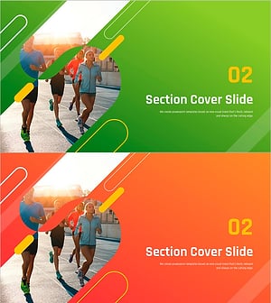 Marathon PPT Section Cover – Section Cover Slide