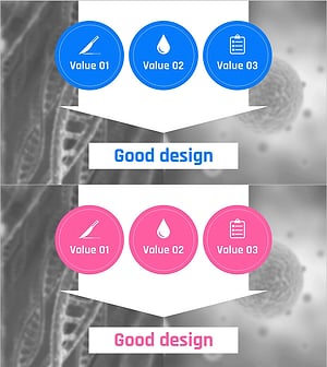 연구 성과 및 목표를 시각화한 슬라이드 템플릿 – 강력한 전략과 비전