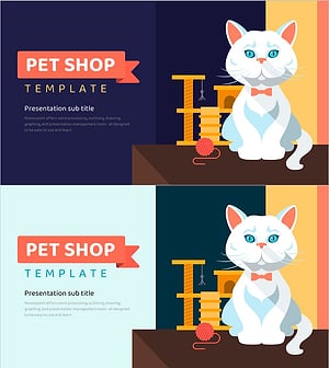 Pet Shop Template Cover – A Charming Start for Your Pet Business