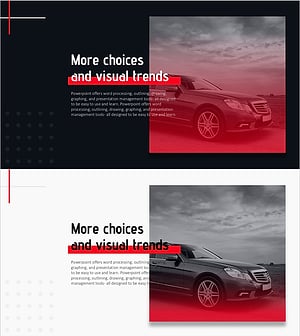 Lead with Impact through New Car Advertising Slides
