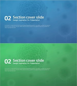 Virus Prevention Template Section Slide 02